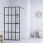 Preview: Duschwand für Walk-in Dusche Klares Sicherheitsglas 100x195 cm
