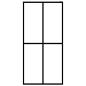 Preview: Duschwand für Walk-in Dusche Mattes Sicherheitsglas 118x190 cm