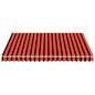 Preview: Markisenbespannung Canvas Orange & Braun 300x250 cm