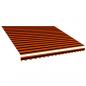 Preview: Markisenbespannung Canvas Orange & Braun 400x300 cm