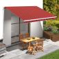 Preview: Markisenbespannung Canvas Orange & Braun 450x300 cm