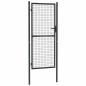 Preview: Mesh-Gartentor Verzinkter Stahl 100 x 250 cm Grau