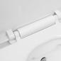 Preview: Wand-WC ohne Spülrand mit Bidet-Funktion Keramik Weiß