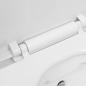 Preview: Wand-WC ohne Spülrand mit Bidet-Funktion Keramik Weiß