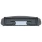 Preview: Toilettensitz mit Absenkautomatik Grau Oval