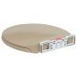 Preview: Toilettensitz mit Absenkautomatik Quick-Release Beige Oval