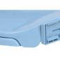 Preview: Toilettensitz mit Absenkautomatik Blau Oval