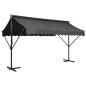 Preview: Freistehende Markise 400x300 cm Anthrazit 