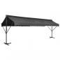 Preview: ARDEBO.de - Freistehende Markise 600x300 cm Anthrazit 