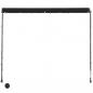 Preview: Einziehbare Markise mit LED 250×150 cm Anthrazit 