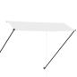Preview: Einziehbare Markise mit LED 300×150 cm Creme