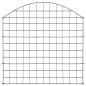 Preview: Gartenzaun Set Konvex 77,5x78,5 cm Grün