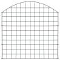 Preview: Gartenzaun Set Konvex 77,5x78,5 cm Grün