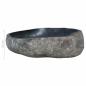 Preview: Waschbecken Flussstein Oval (37-46)x(29-36) cm