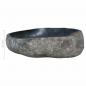 Preview: Waschbecken Flussstein Oval (37-46)x(29-36) cm