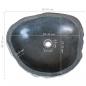 Preview: Waschbecken Flussstein Oval (37-46)x(29-36) cm