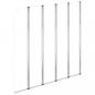 Preview: Duschabtrennung 120x140 cm Hartglas Transparent