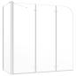 Preview: Duschabtrennung 120x69x130 cm Hartglas Transparent