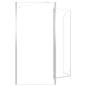 Preview: Duschabtrennung 120x69x130 cm Hartglas Transparent