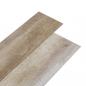 Preview: PVC-Fliesen 5,02 m² 2 mm Selbstklebend Holzmuster Getüncht