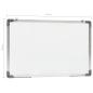 Preview: Magnetisches Whiteboard Weiß 60 x 40 cm Stahl
