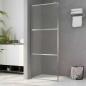 Preview: Duschwand für Begehbare Dusche mit Klarem ESG-Glas 100x195 cm 