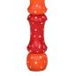 Preview: Couchtisch Orange Handbemalt Massivholz Mango