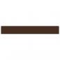 Preview: Luxus-Waschbecken mit Hahnloch Matt-Dunkelbraun 60x46cm Keramik
