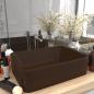 Preview: Luxus-Waschbecken Matt Dunkelbraun 41x30x12 cm Keramik