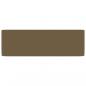 Preview: Luxus-Waschbecken Matt Creme 41x30x12 cm Keramik