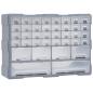 Preview: Multi-Schubladen-Organizer mit 40 Schubladen 52x16x37,5 cm 