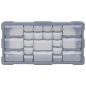 Preview: Multi-Schubladen-Organizer mit 22 Schubladen 49x16x25,5 cm 