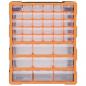 Preview: Multi-Schubladen-Organizer mit 39 Schubladen 38x16x47 cm 