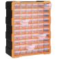 Preview: Multi-Schubladen-Organizer mit 60 Schubladen 38x16x47,5 cm 