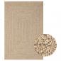 Preview: ARDEBO.de - Teppich 120x170 cm Jute-Optik Innen und Außen
