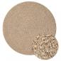 Preview: ARDEBO.de - Teppich 160 cm Jute-Optik Innen und Außen