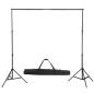 Preview: Fotohintergrund-System 300 x 300 cm Grün