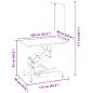 Preview: Hydraulischer Trimmtisch für Haustiere, Hunde, Katzen
