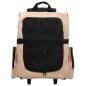 Preview: Trolley für Haustiere 3-in-1 Faltbar Beige