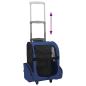 Preview: Trolley für Haustiere 3-in-1 Faltbar Blau