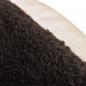 Preview: Warmes Hundebett mit Polsterkissen L