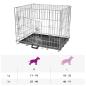 Preview: Faltbare Hundebox Metall M  
