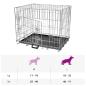 Preview: Faltbare Hundebox Metall L  