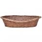 Preview: Hundekorb aus Weide Natur 69 cm