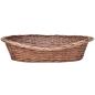 Preview: Hundekorb aus Weide Natur 69 cm