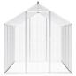 Preview: Außenvoliere Aluminium 178x242x192 cm  
