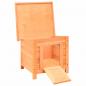 Preview: Katzenhaus 50x46x43,5 cm Kiefernholz & Tannenholz