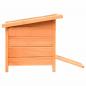 Preview: Katzenhaus 50x46x43,5 cm Kiefernholz & Tannenholz