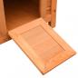 Preview: Katzenhaus 50x46x43,5 cm Kiefernholz & Tannenholz