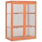 Preview: ARDEBO.de - Gewächshaus-Schrank Holz 75x47x109 cm